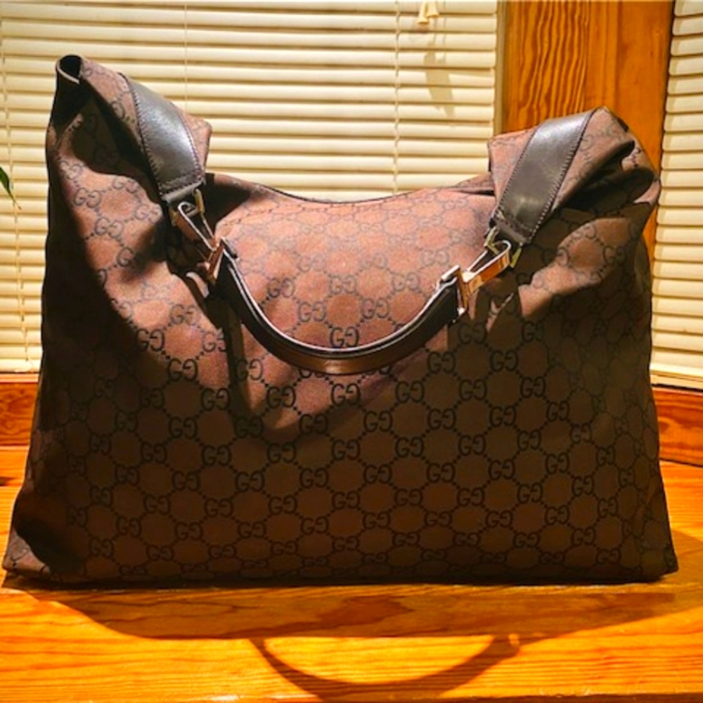 Authentic Gucci over night bag